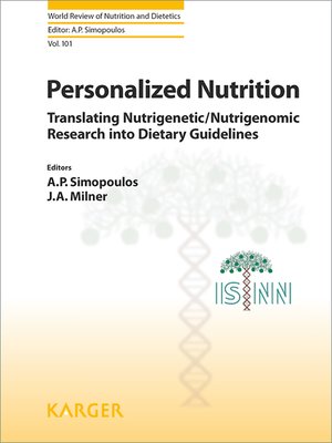 cover image of Personalized Nutrition
